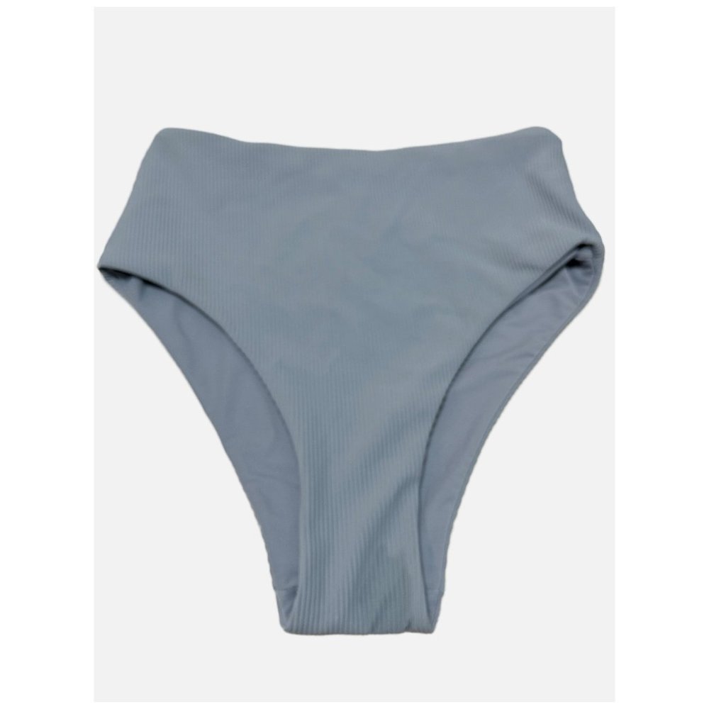 Lululemon Ribbed Clear Water Bikini Bottoms in Gray NWOT SZ 4